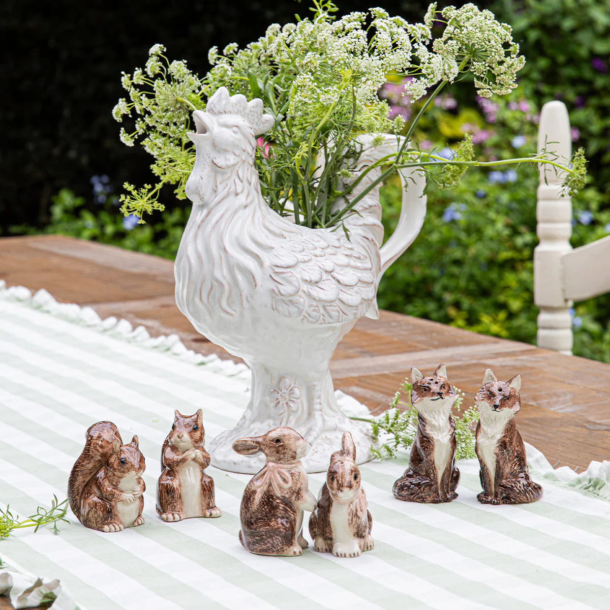 Juliska Cleaver Creatures Bunny Salt & Pepper Set