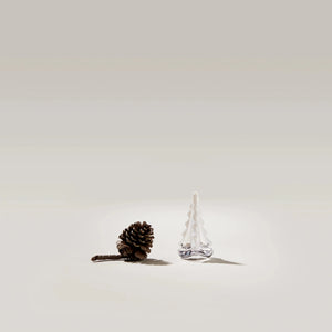 Snowy Branches Evergreen Tree in Gift Box, Simon Pearce