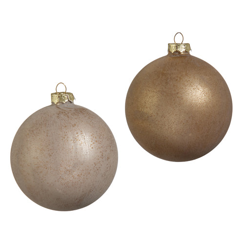 4" Antique Mercury Ball Ornament, Raz Imports