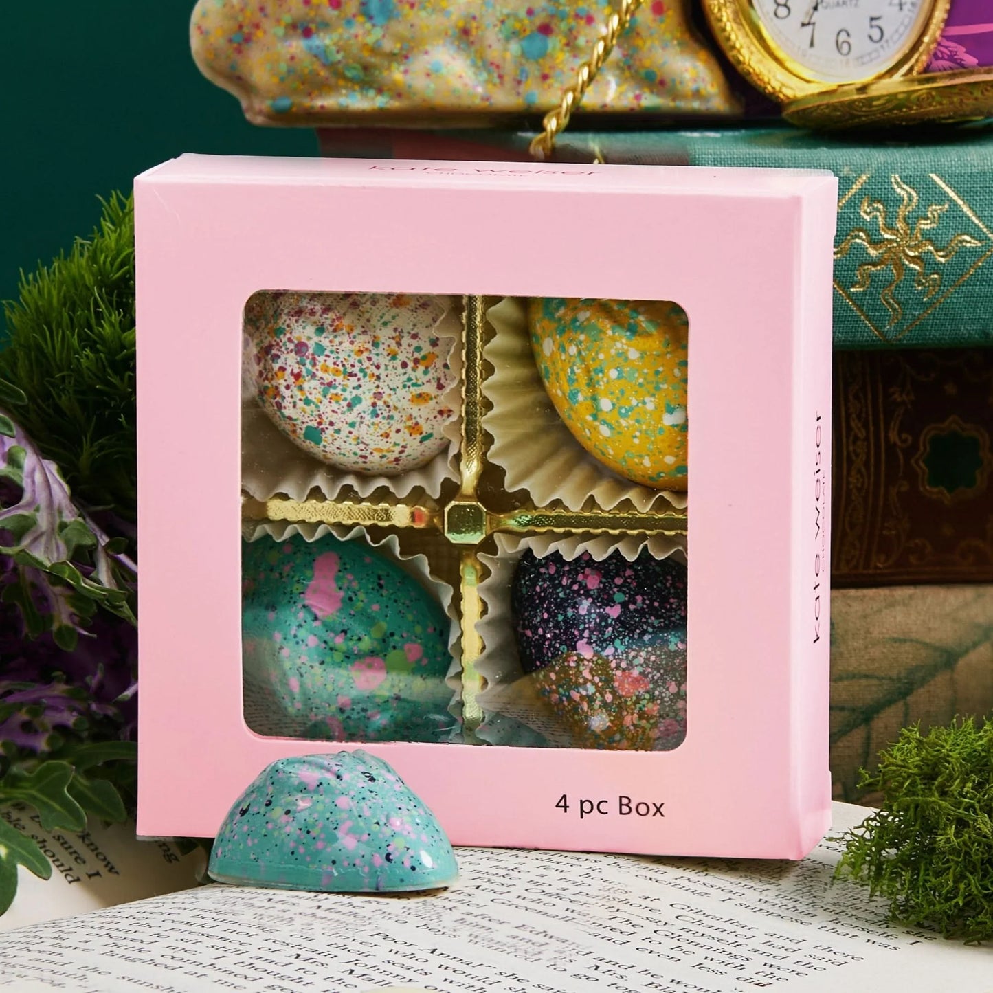 4 Piece Chocolate Bunny Collection | Kate Weiser Chocolates