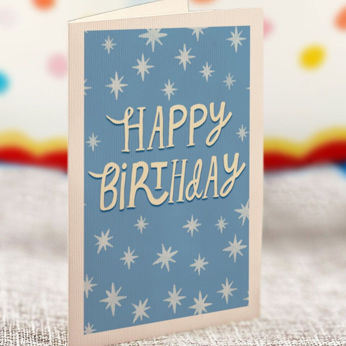 Mini Confetti Cake Pop-Up Card, Freshcut Paper