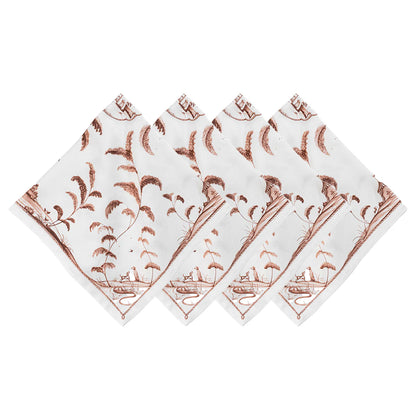 Juliska Country Estate Harvest Sepia Napkins (Set of 4)