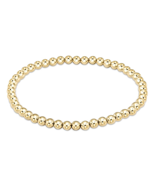 enewton Classic Gold 4mm Bead Bracelet