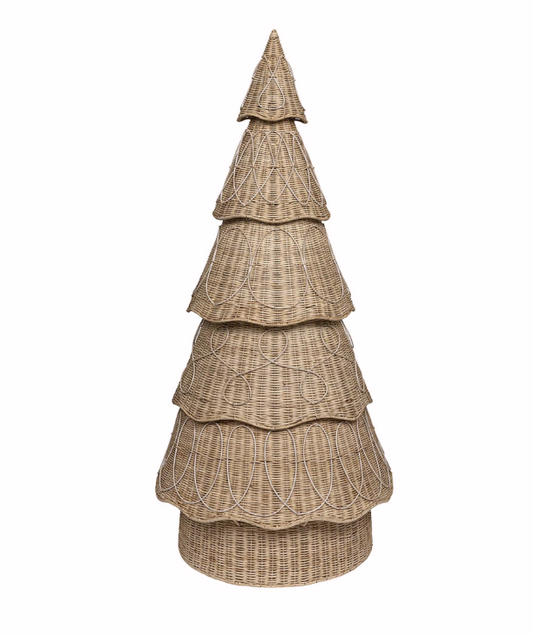 Juliska Provence Rattan Whitewash Trees