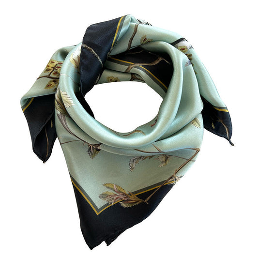 Garden Birds Silk Scarf
