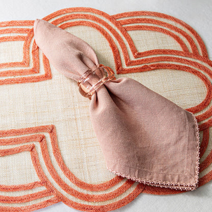 Juliska Berry Scallop Napkins (Set of 4)