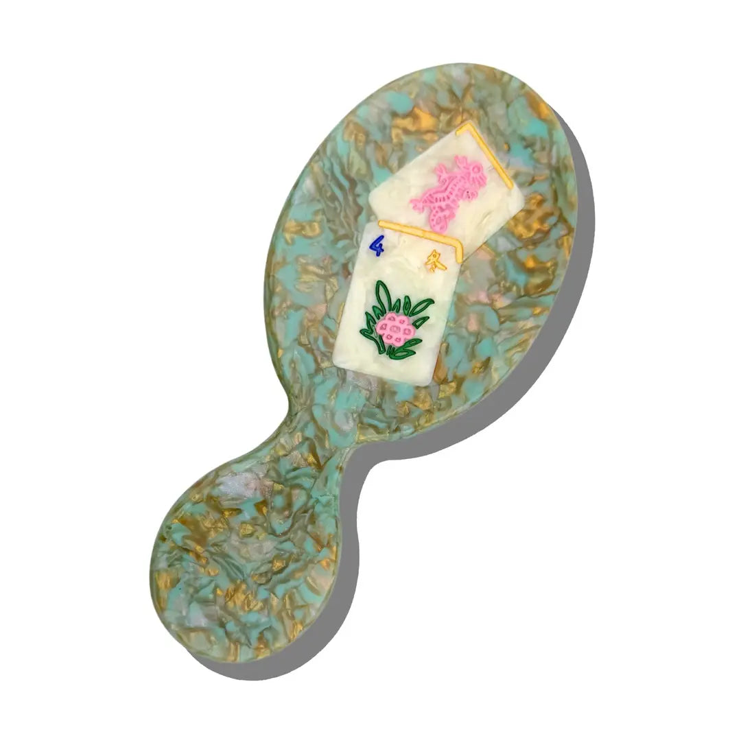 Flower Mahjong Mini Brush