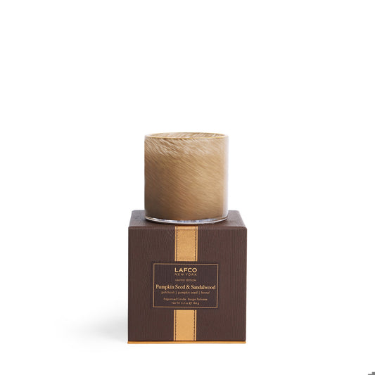 Pumpkin Seed & Sandalwood 6.5 oz. Classic Candle, LAFCO