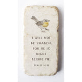 Psalm 16:8 Scripture Stone, Twelve Stone Art