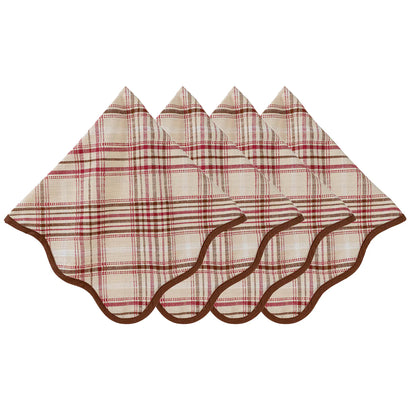 Juliska Harvest Tartan Napkins (Set of 4)