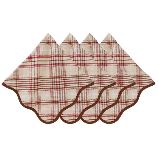 Juliska Harvest Tartan Napkins (Set of 4)