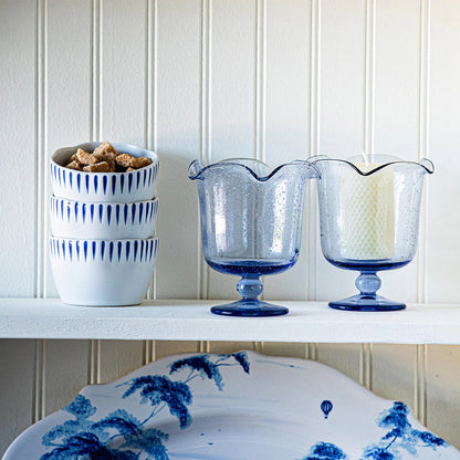Juliska Sitio Stripe Delft Blue Ramekin