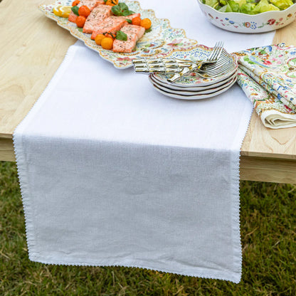 Juliska Berry Scallop 18" x 90" Table Runner