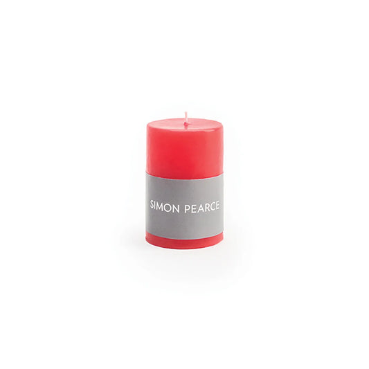 Red Pillar Candle, 2 x 3