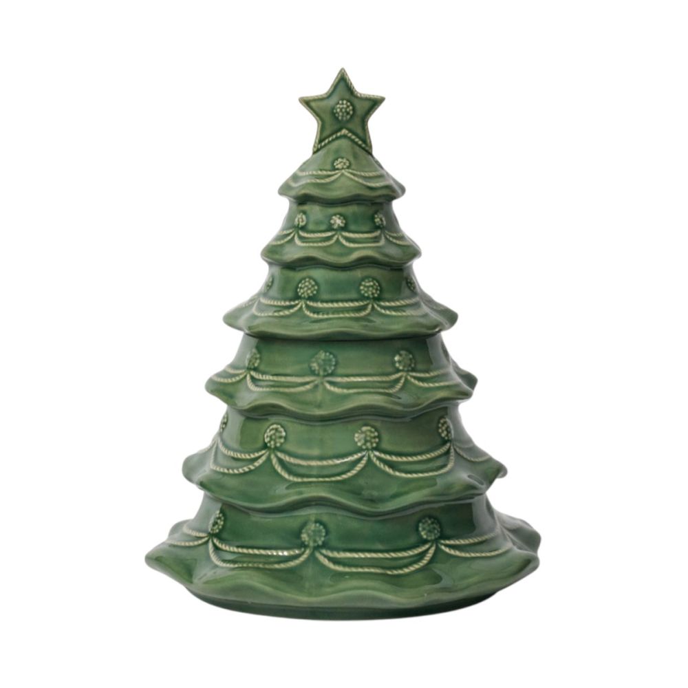 Berry & Thread Christmas Tree Cookie Jar | Juliska