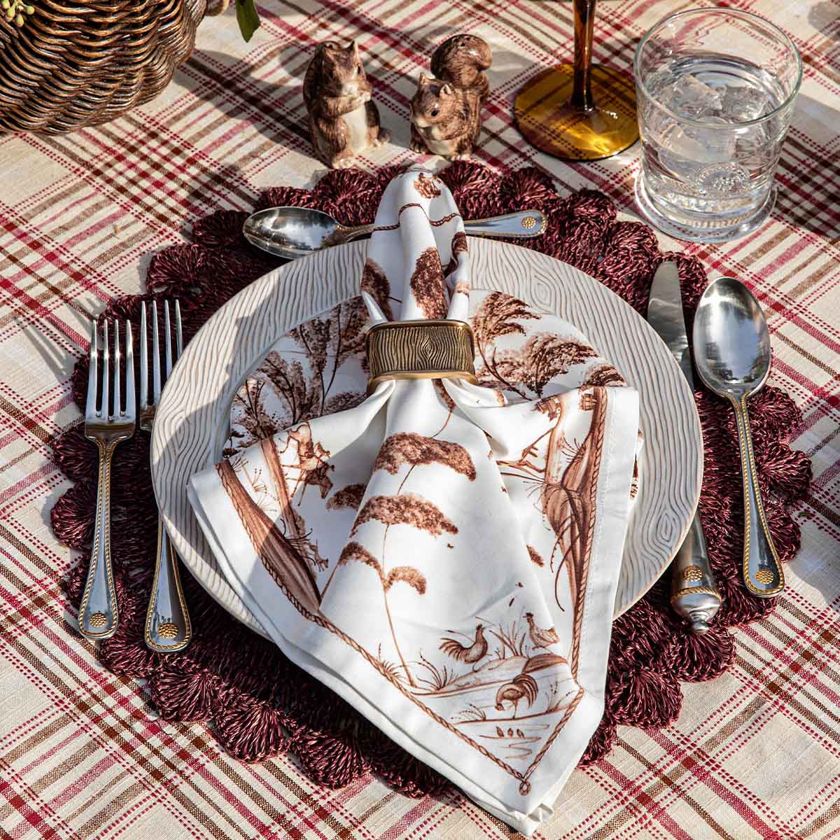 Juliska Country Estate Harvest Sepia Napkins (Set of 4)