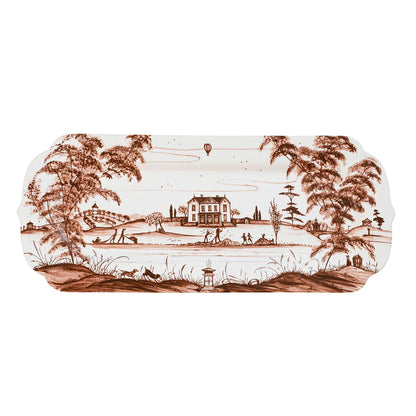 Juliska Country Estate Harvest Sepia 15" Hostess Tray