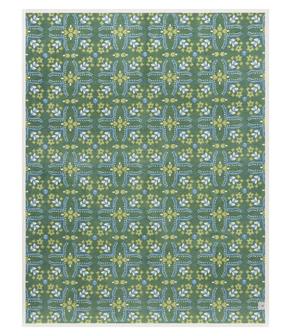 Chappy Wrap Farmhouse Flowers Blanket
