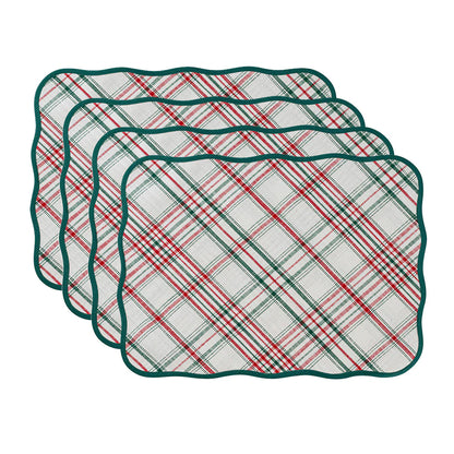 Juliska Merry Tartan Placemats (Set of 4)