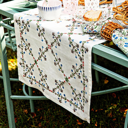 Juliska Villa Seville Chambray Table Runner