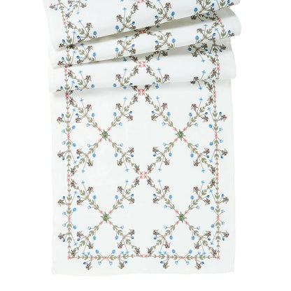 Juliska Villa Seville Chambray Table Runner