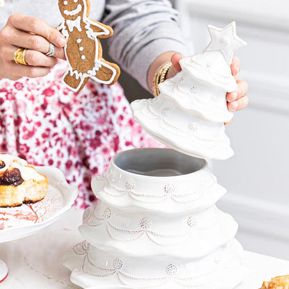 Juliska Berry & Thread Christmas Tree Cookie Jar