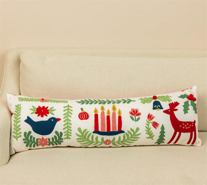 Winter Folklore Lumbar Pillow