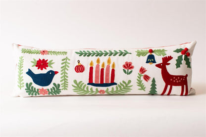 Winter Folklore Lumbar Pillow