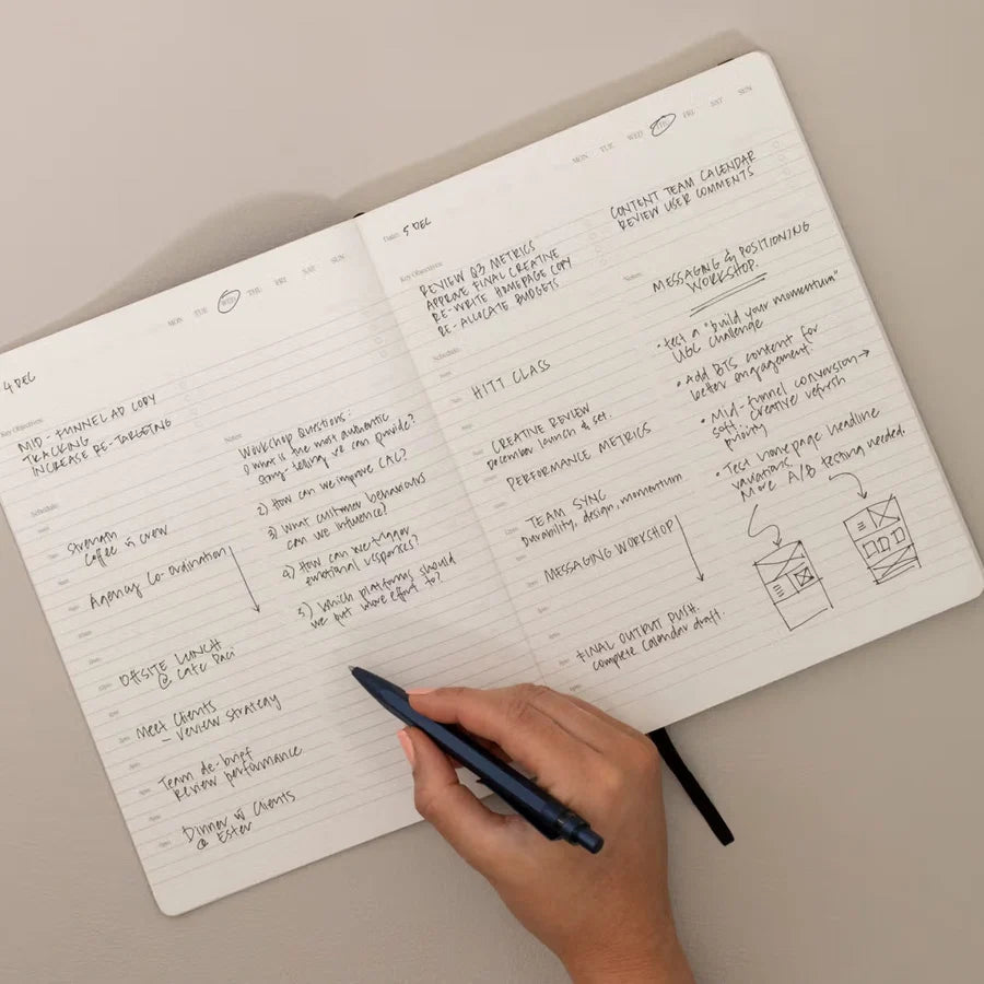 Marine Navy Stone Pen