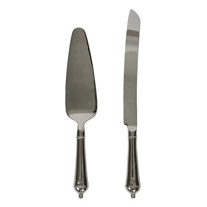 Juliska Berry & Thread Polished Cake Knife & Server Set