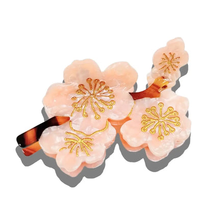 Cherry Blossom Flower Claw Hair Clip