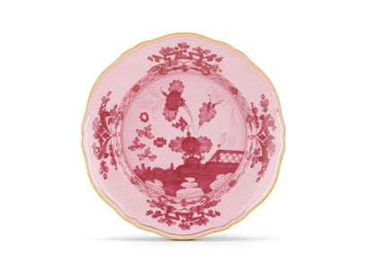 Oriente Italiano Porpora Flat Plate (Dinner Plate), Ginori 1735