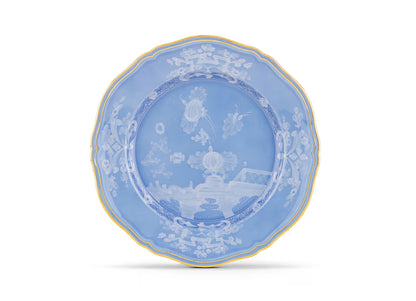 Oriente Italiano Pervinca Flat Plate (Dinner Plate), Ginori 1735