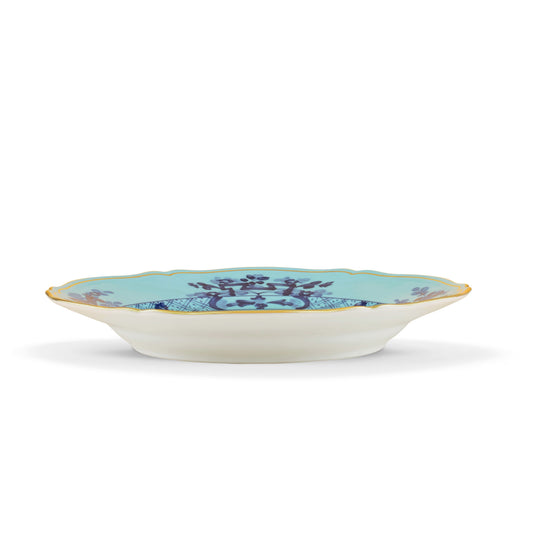 Oriente Italiano Iris Round Platter, Ginori 1735