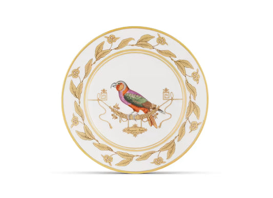 Voliere Perroquet Nestor Dessert Plate | Ginori 1735