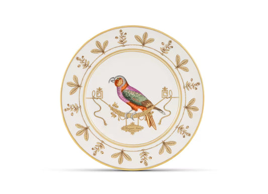 Voliere Perroquet Nestor Charger Plate | Ginori 1735