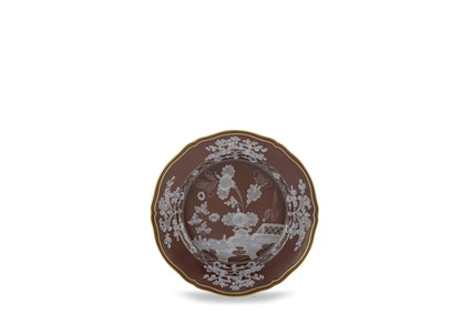 Oriente Italiano Castagna Dessert Plate, Ginori 1735