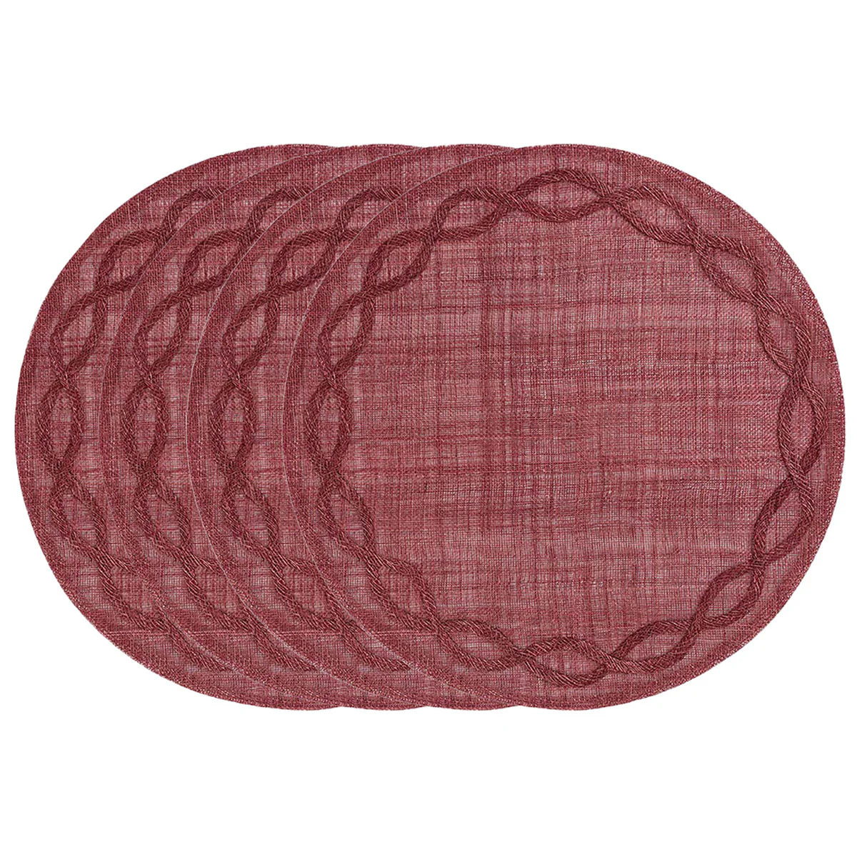Juliska Tuileries Garden Mulberry Placemats (Set of 4)