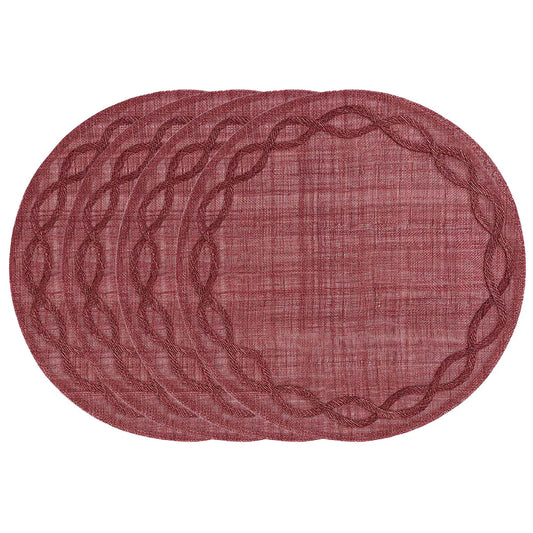 Juliska Tuileries Garden Mulberry Placemats (Set of 4)