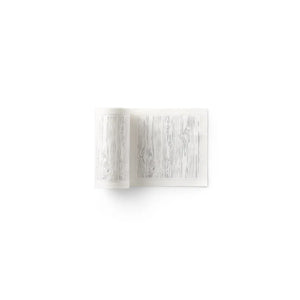 Silver Wood Cocktail Napkin Roll