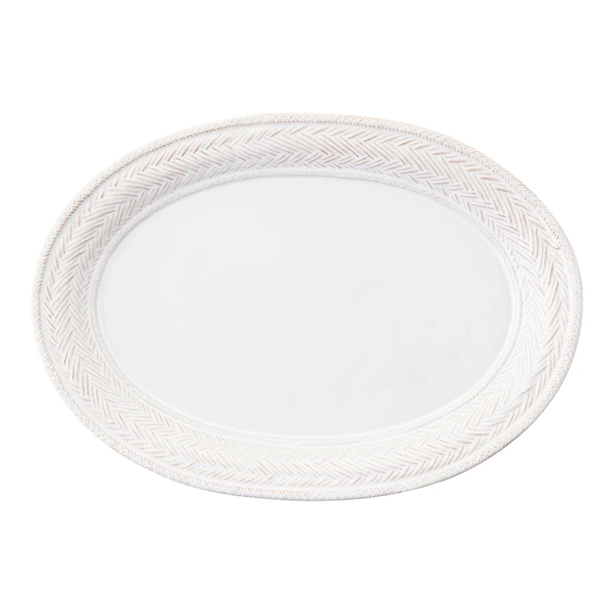 Juliska Le Panier Whitewash 17" Platter