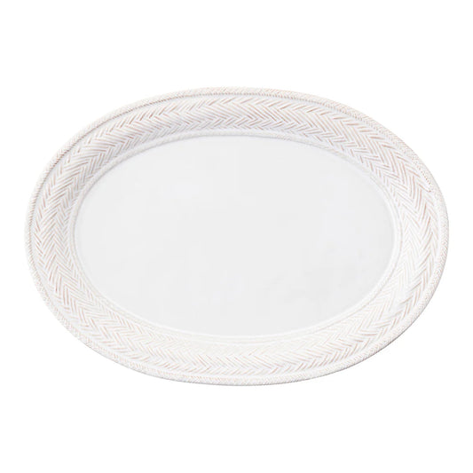 Juliska Le Panier Whitewash 17" Platter
