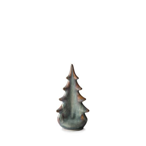 Simon Pearce Pottery Evergreen Tree, Moss