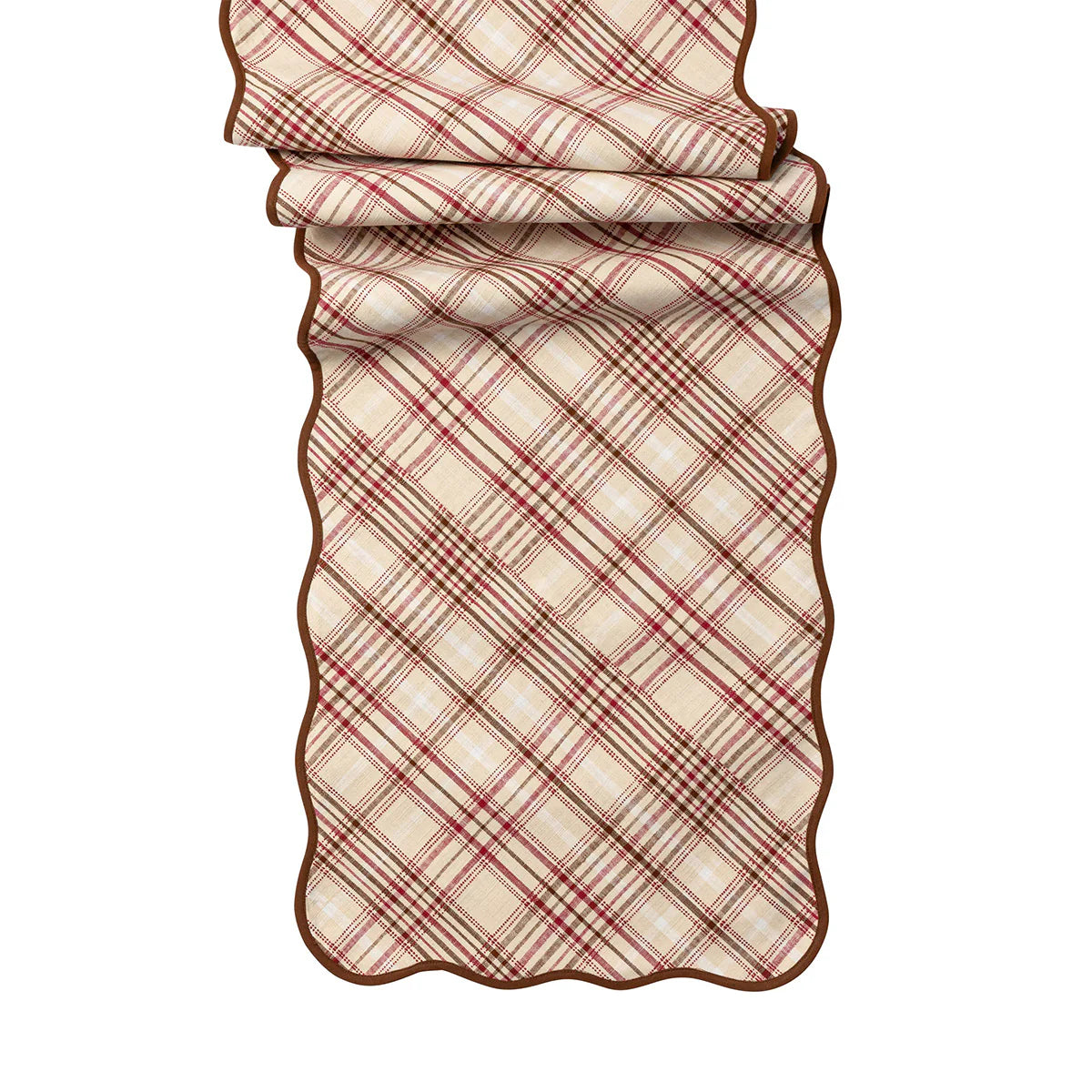 Juliska Harvest Tartan Table Runner
