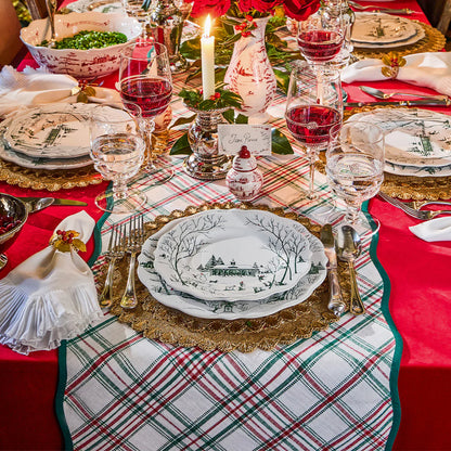 Juliska Merry Tartan Table Runner