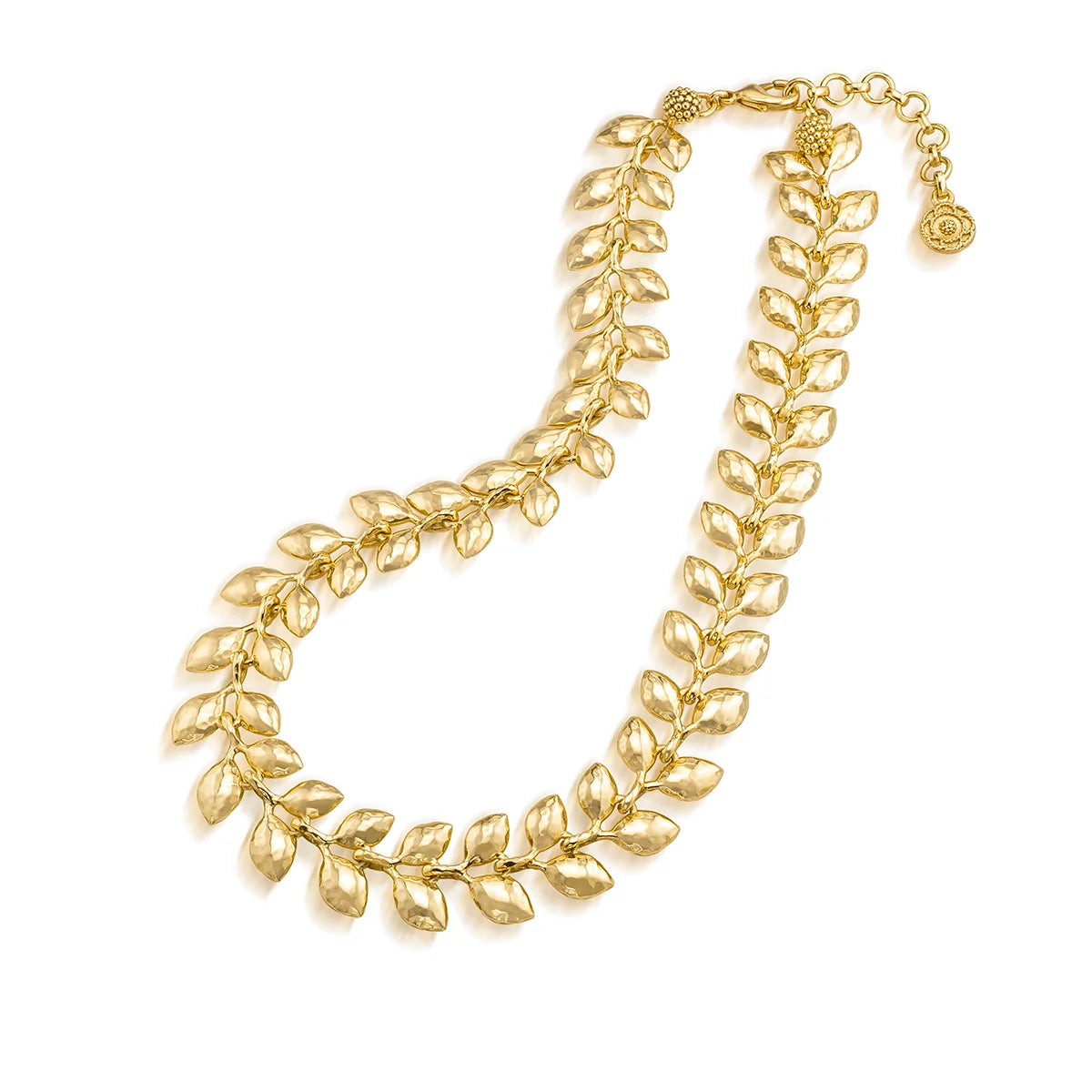 Golden Laurel Convertible Necklace in Gold, 16" +2", Capucine de Wulf