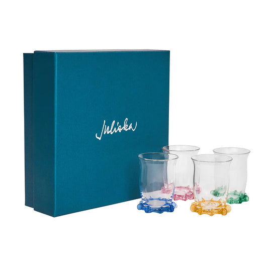Juliska Harriet Shot Glasses (Assort. Set of 4)