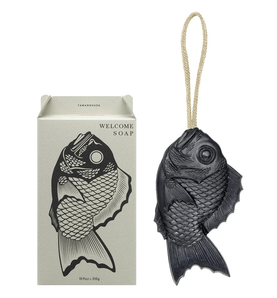 Muscovado Black Welcome Gift Fish Soap