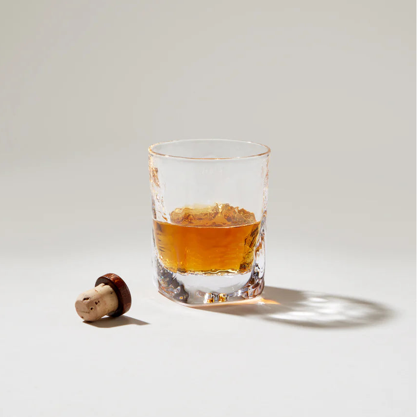 Simon Pearce Woodbury Bourbon Glass