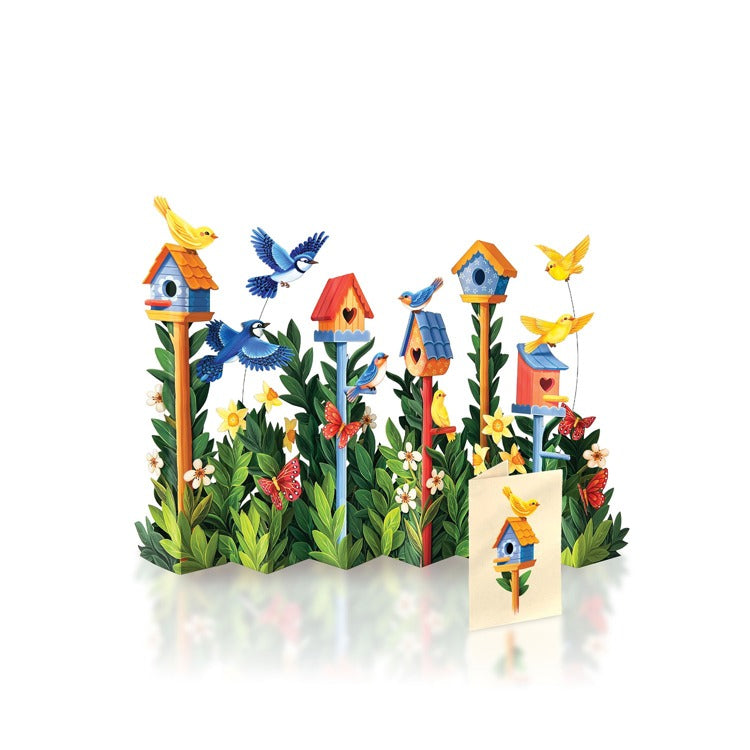 Freshcut Paper Birdhouse Garden